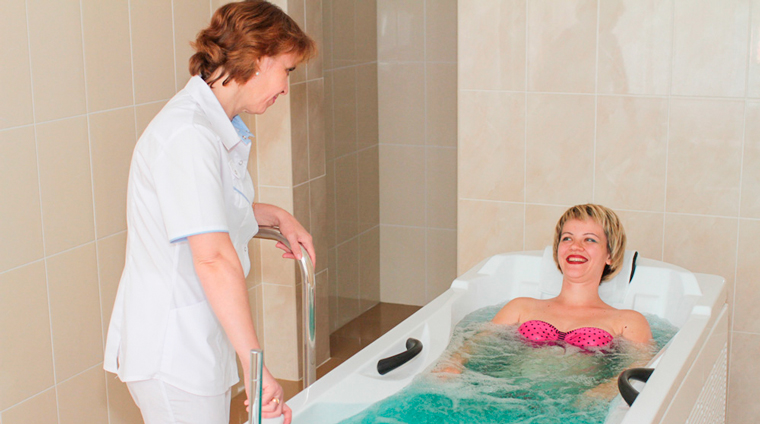 Лечебные ванны в санатории Россия. Ессентуки