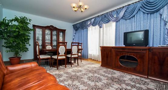 Гостиная номера 2 местный 2 комнатный Люкс с сауной, Корпус №1 (402) санатория Россия в Ессентуках