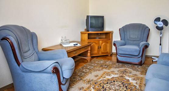 Гостиная 2 местного 2 комнатного Семейного, Корпус №2 в санатории Россия. Ессентуки