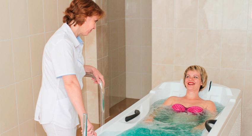 Лечебные ванны в санатории Россия. Ессентуки